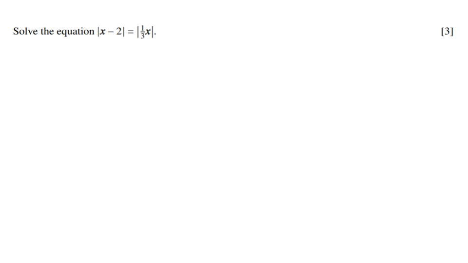 Question 1