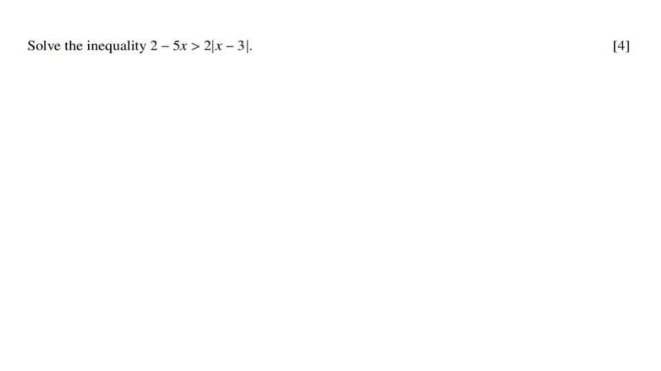 Question 1