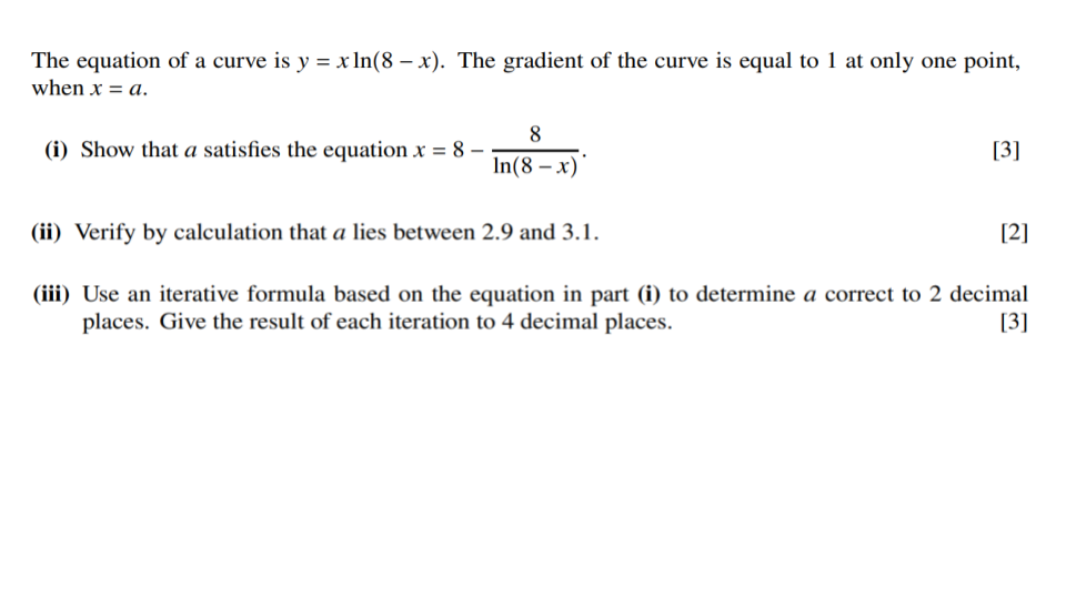 Question 8