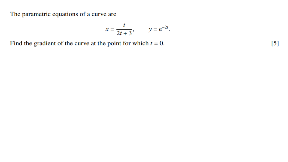 Question 1