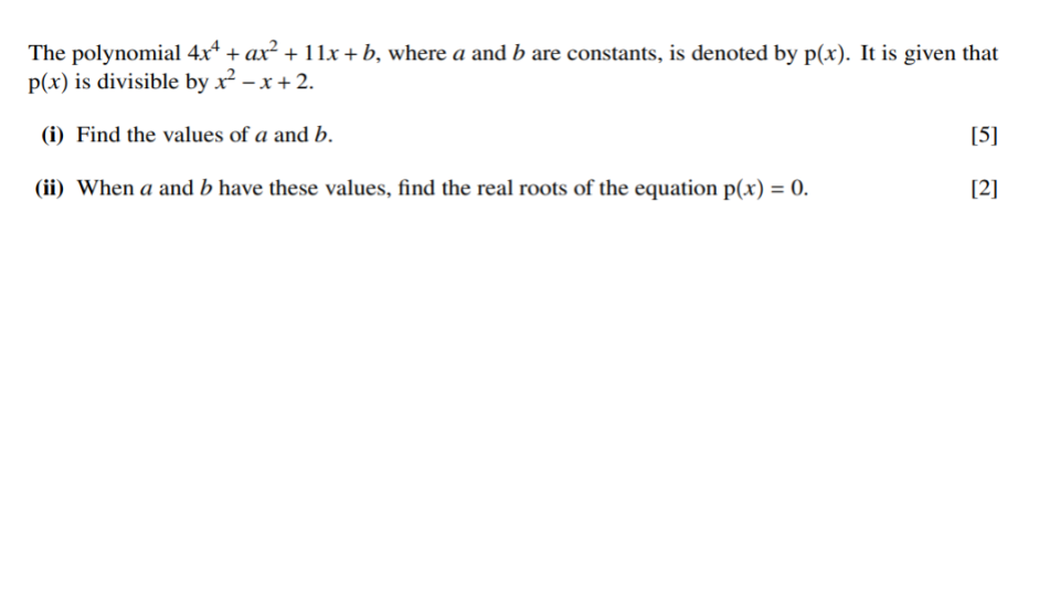 Question 1
