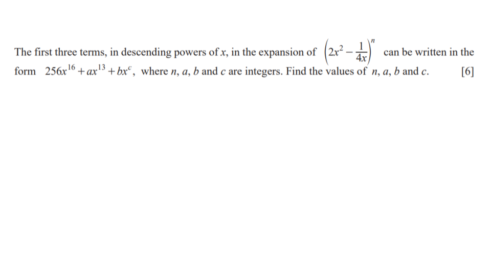 Question 3
