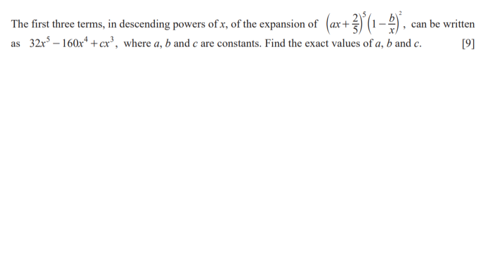 Question 5