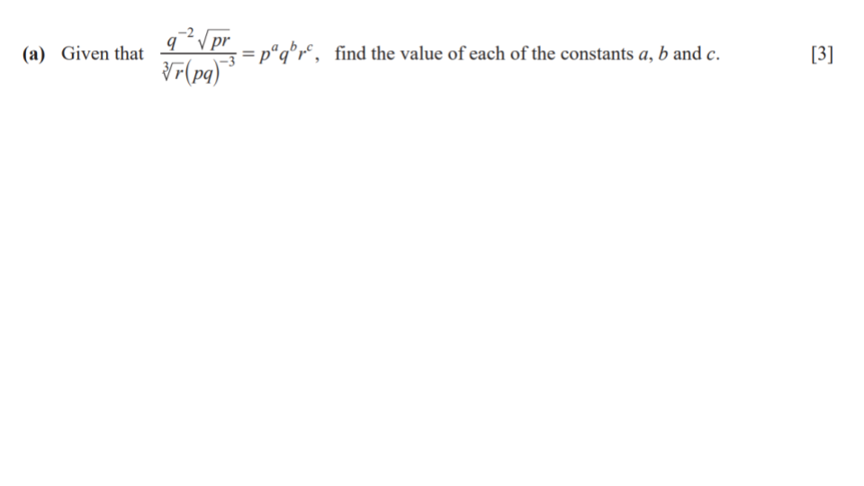 Question 3