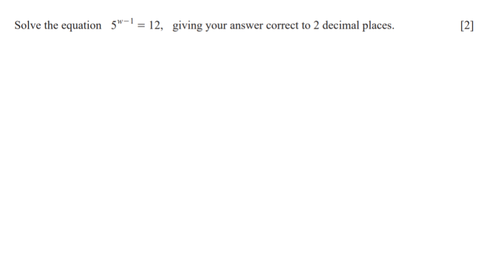 Question 1
