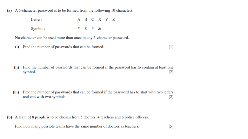 Question 1