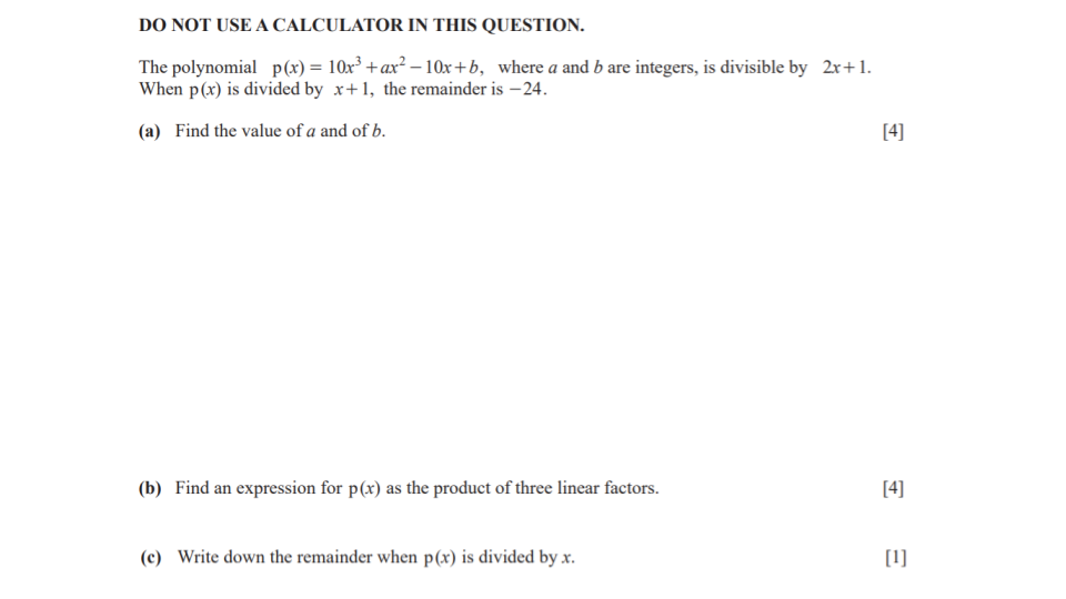 Question 4