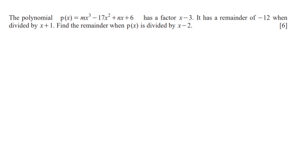 Question 5
