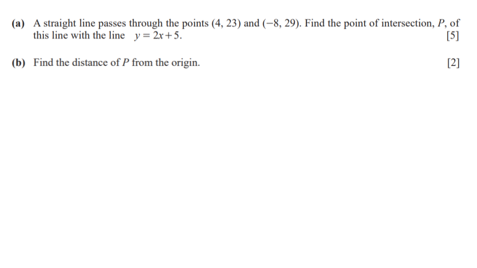 Question 1