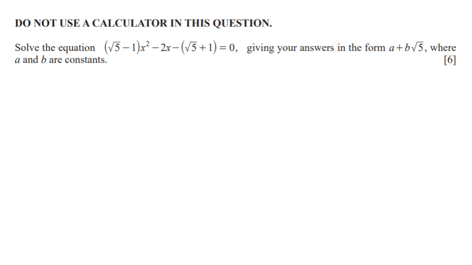 Question 6