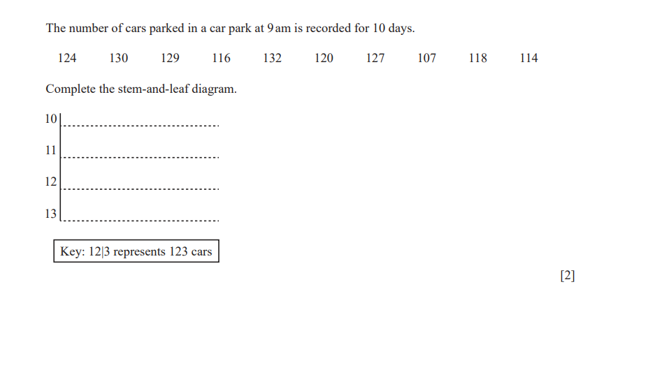 Question 1
