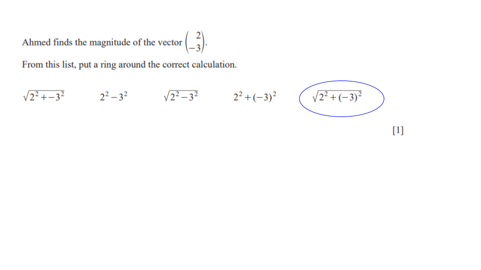 Answer 3
