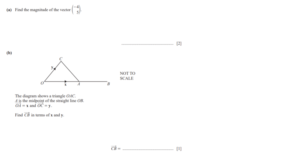 Question 1