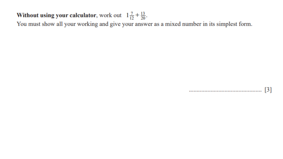 Question 5