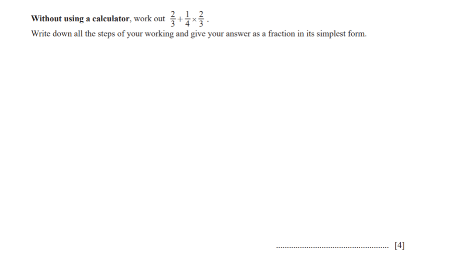 Question 3