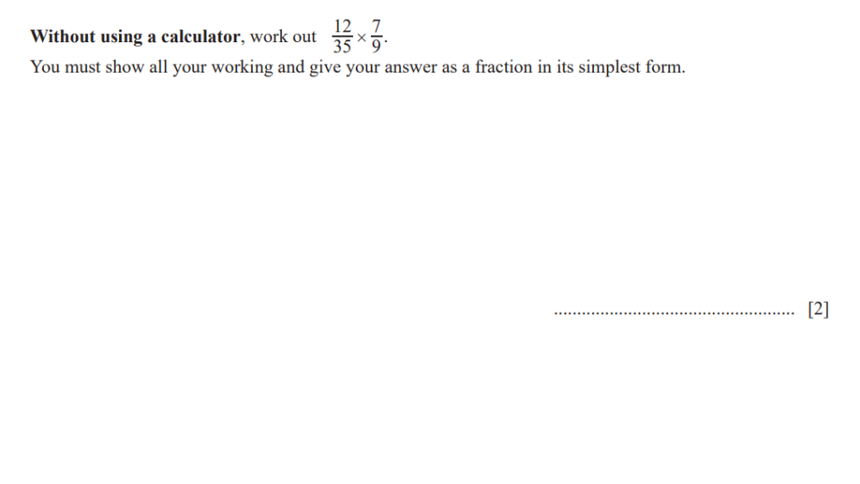 Question 1
