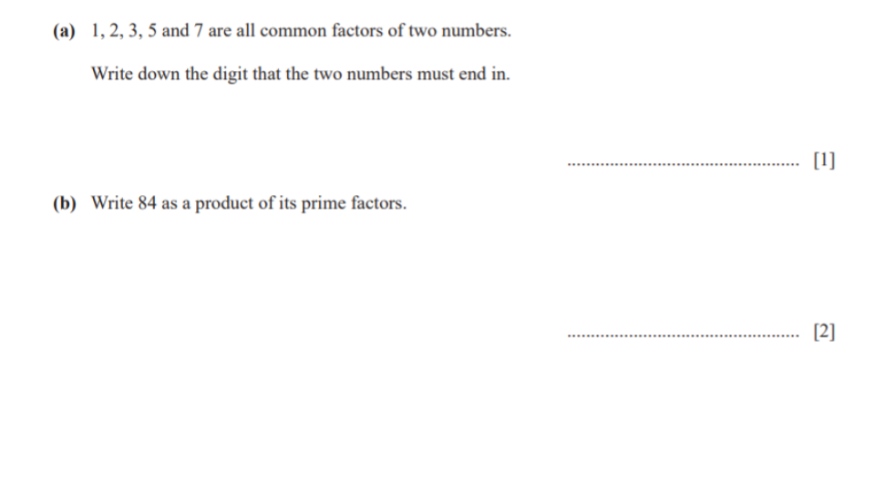 Question 1