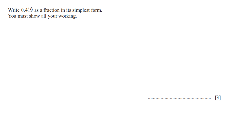 Question 3