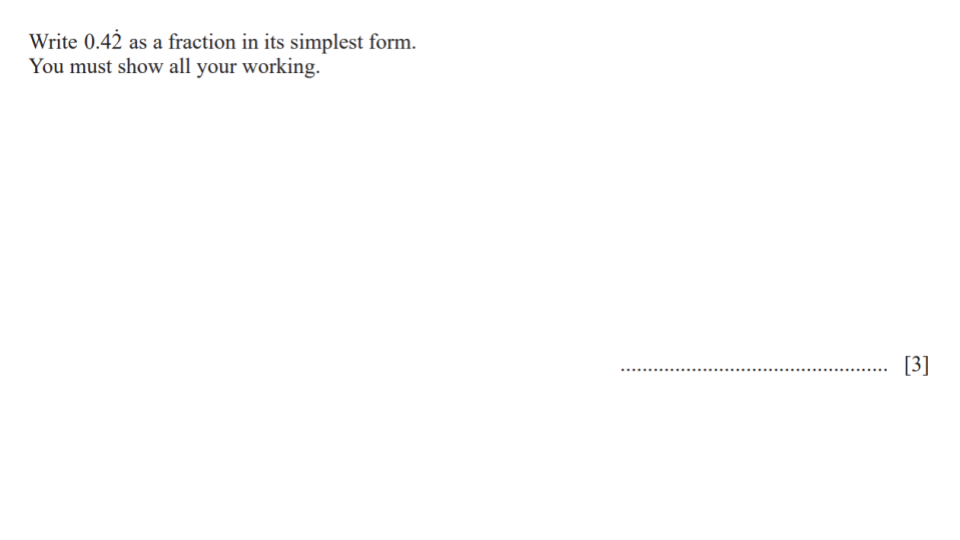 Question 1