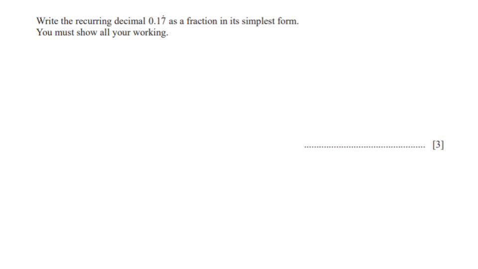 Question 3